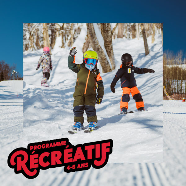 Programme de saison Récréatif 4-6 ans